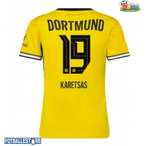 Borussia Dortmund Konstantinos Karetsas #19 Hjemmedrakt Dame 2026-27 Kortermet